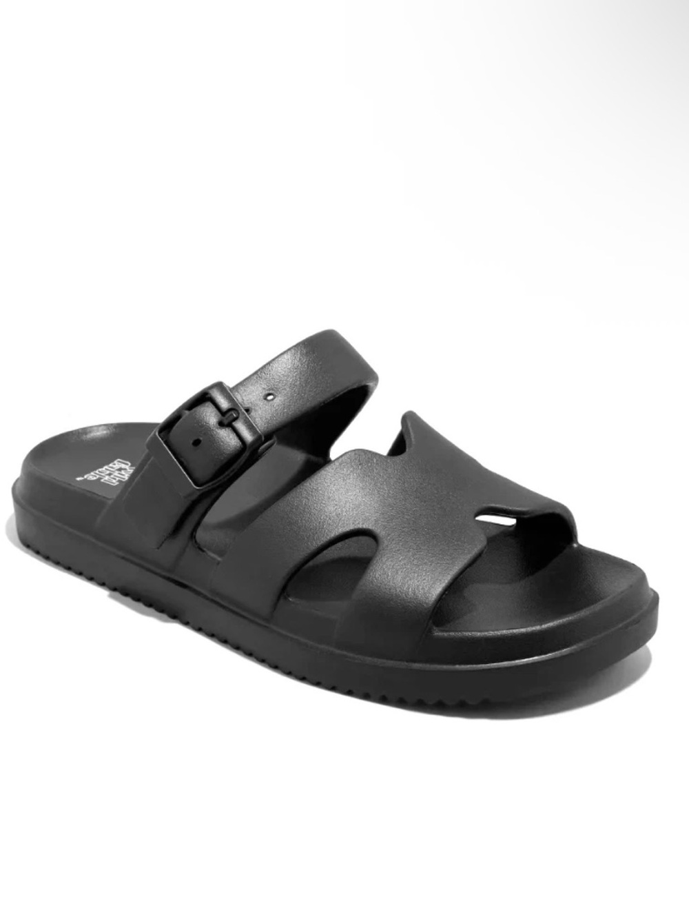 Wild Fable Women's Maysen 100% EVA Black Footbed Buckle Ankle Strap Sandals 11